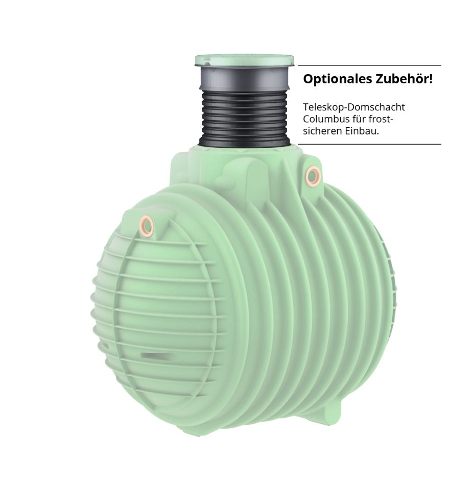 Garantia Erdtank PROline Columbus 6.500 l