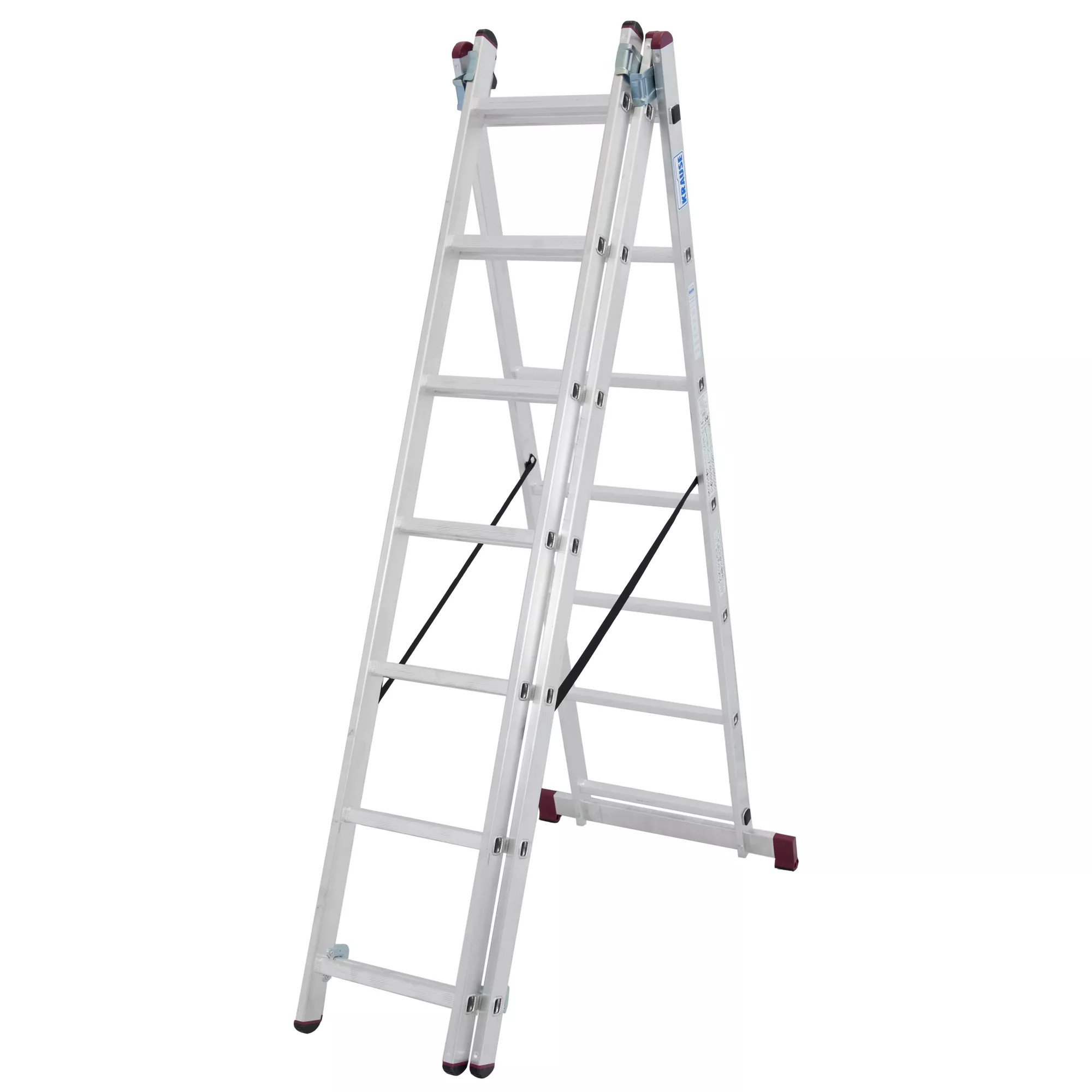 Krause Vielzweckleiter Corda 3 x 7 Sprossen