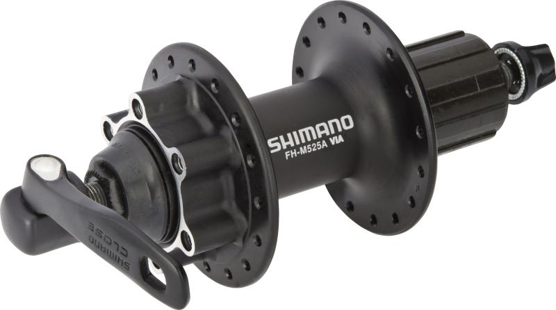 Shimano H-Radnabe Deore Scheibenbremse schwarz