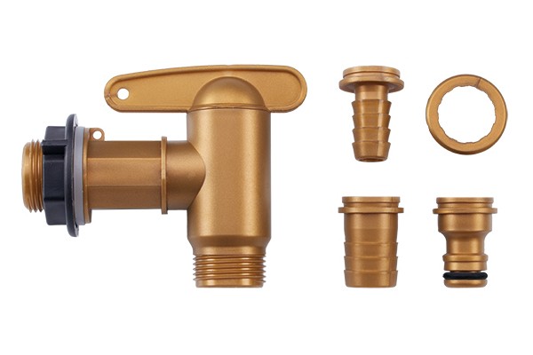 GRAF Auslaufhahn Regentonne Aqua-Quick Set 4-teilig