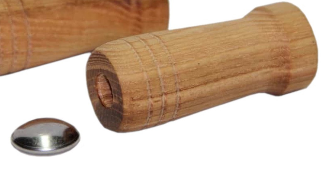 Ersatz Holzgriffe kurz für Lüftungsschieber JOE`S BBQ Smoker