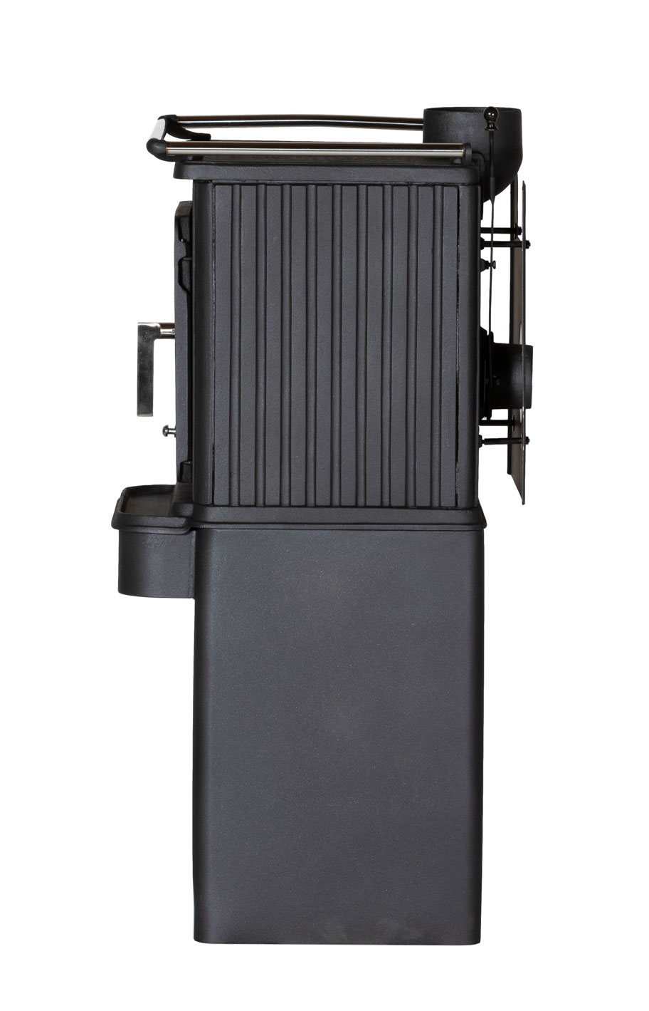 Kaminofen / Küchenherd Globe-fire Ceres cooking Guss schwarz 6kW