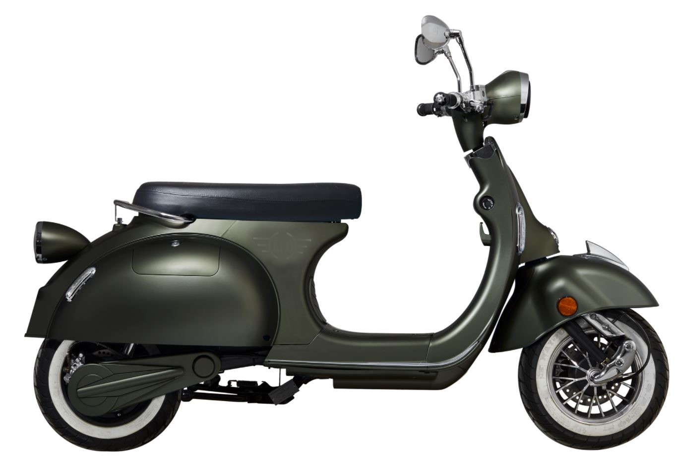 Elektroroller Retro 45KM h Campingroller Cityroller EVO 2000 m grün