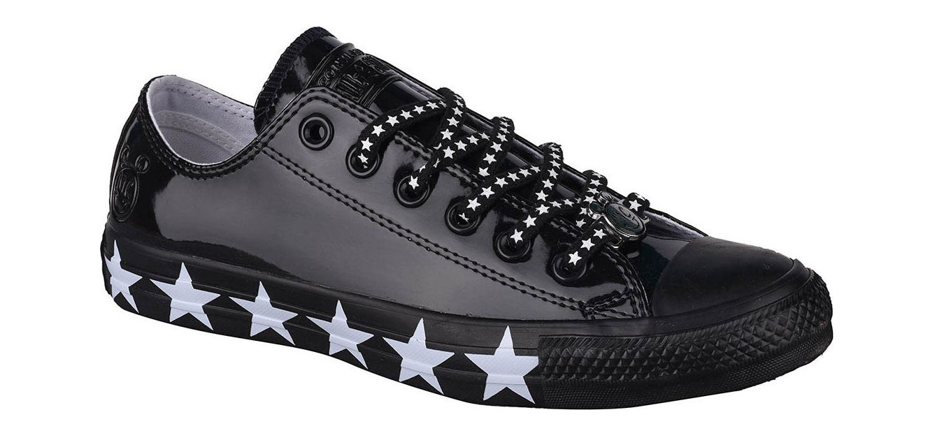 Sneaker Converse x Miley Cyrus ChuckTaylor AllStar  Schwarz Gr. 36,5