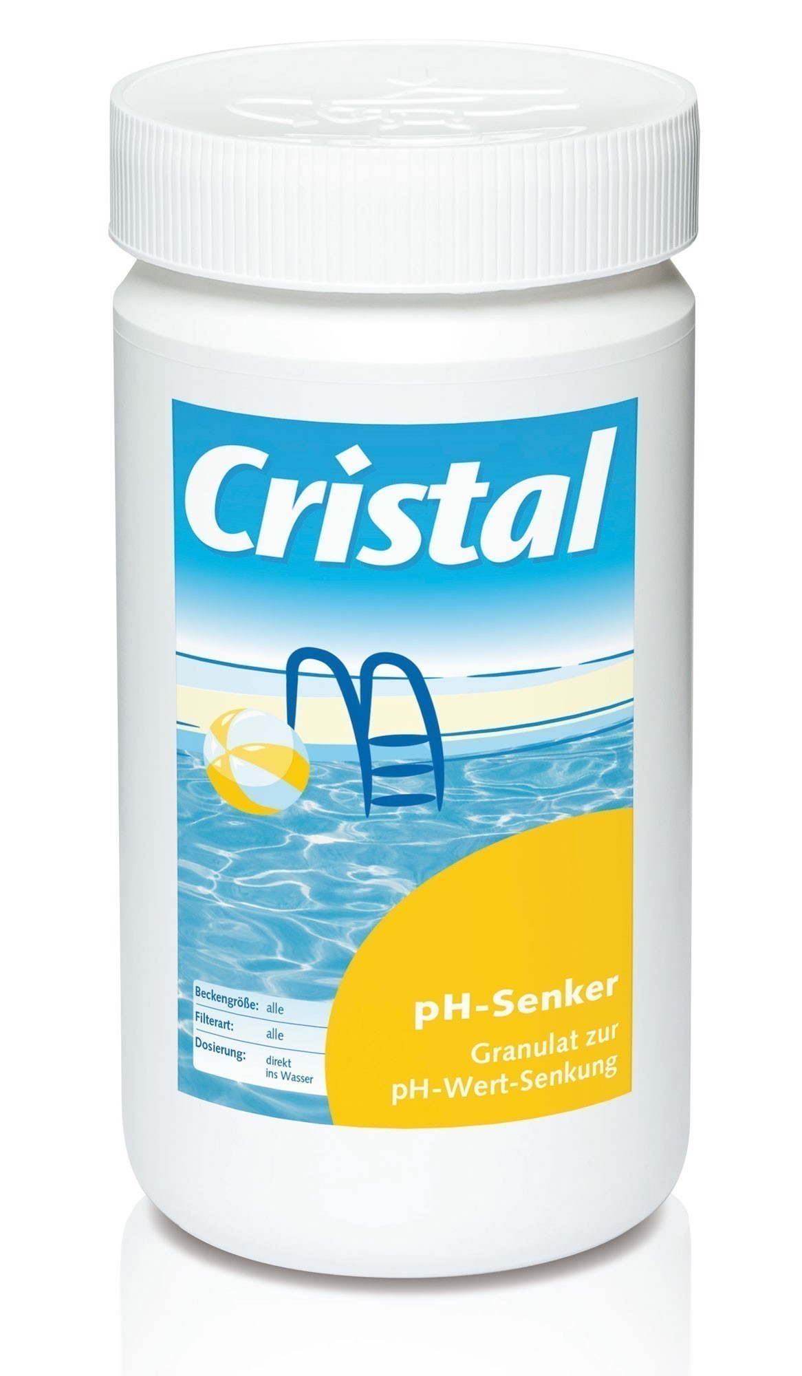 Cristal Wasserpflege pH-Minus Granulat 1,5 kg