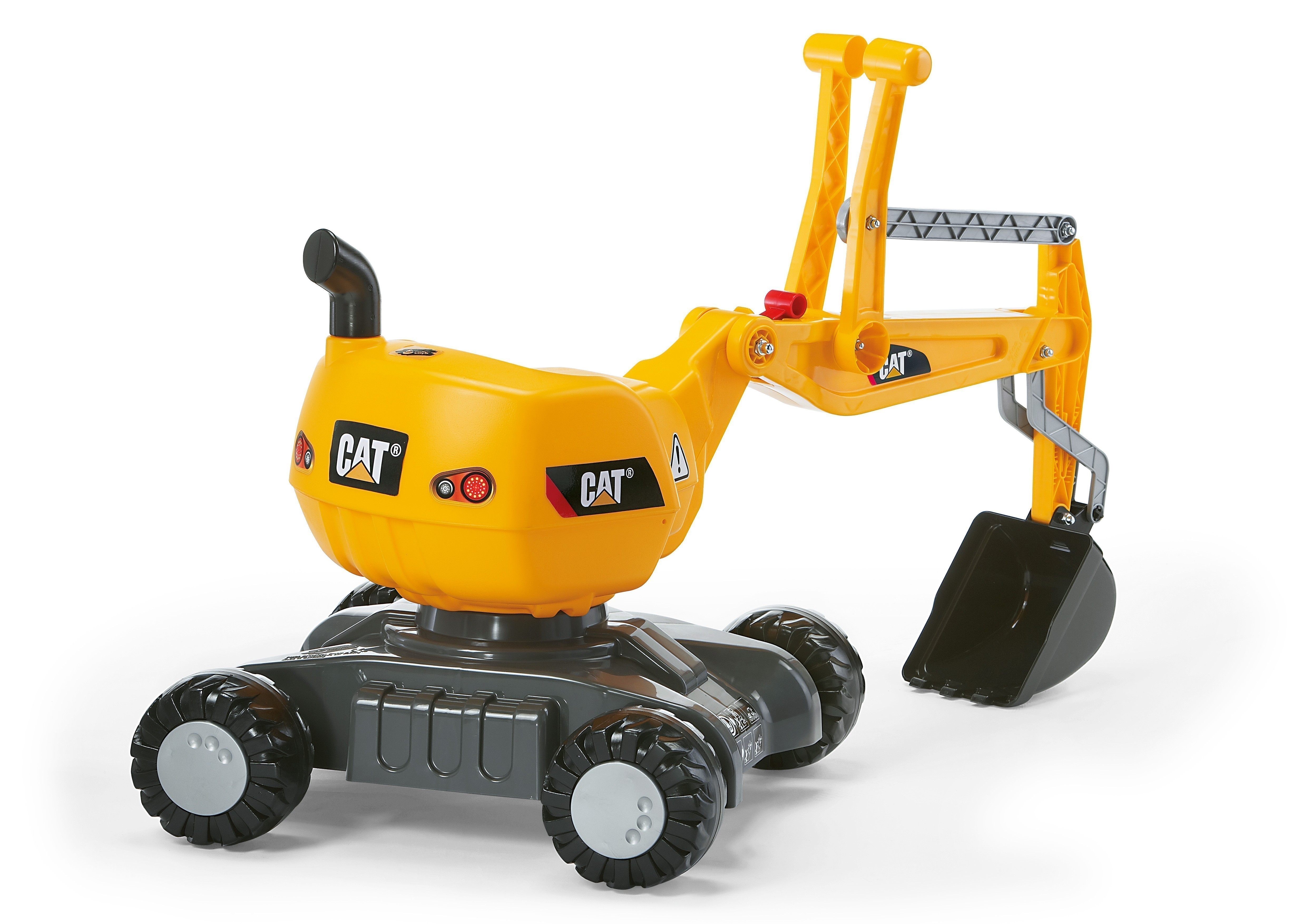 Rutschfahrzeug / Spielzeug-Bagger rolly Digger CAT - Rolly Toys
