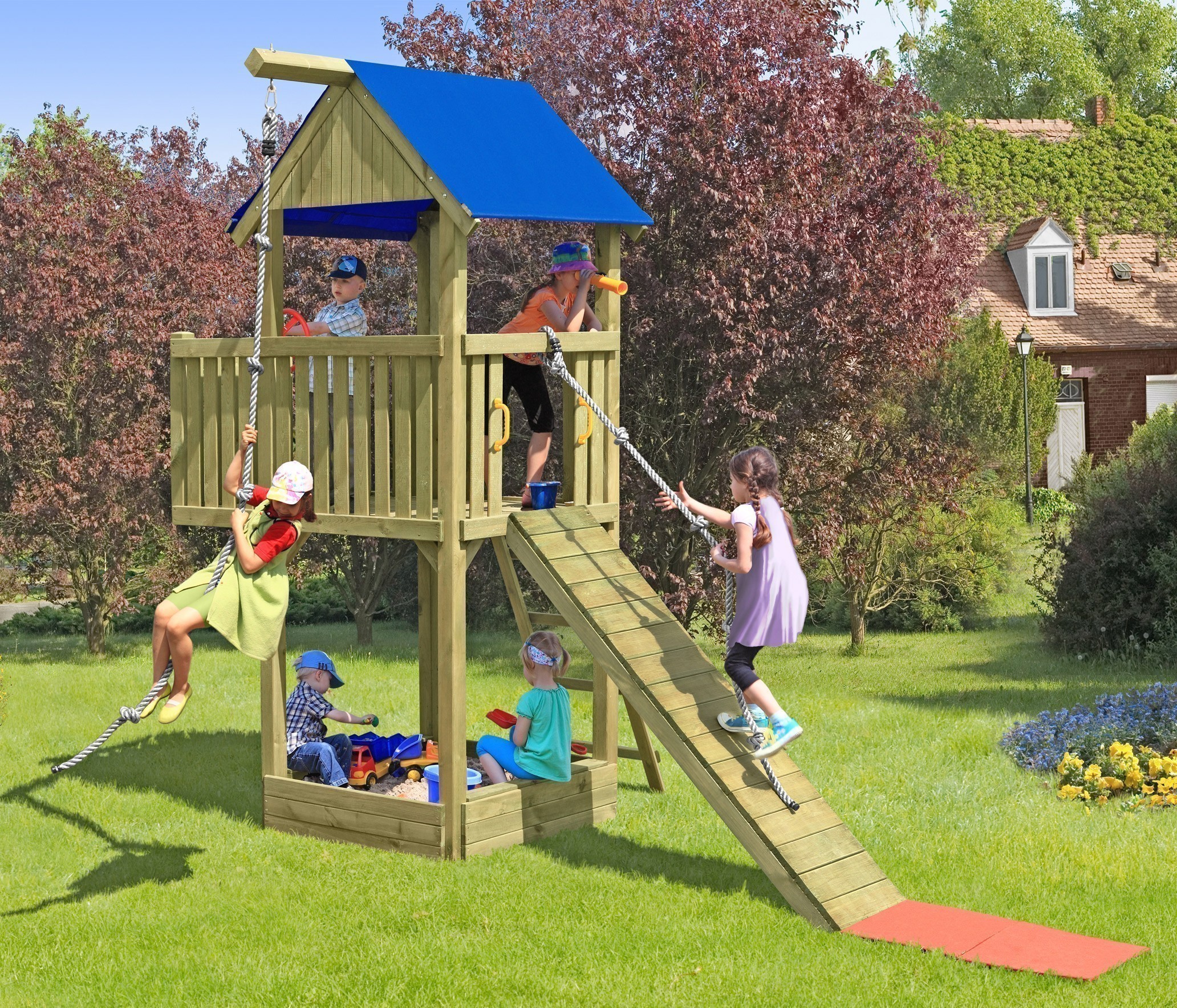 Spielanlage / Spielturm Woman Chief Multi-Play