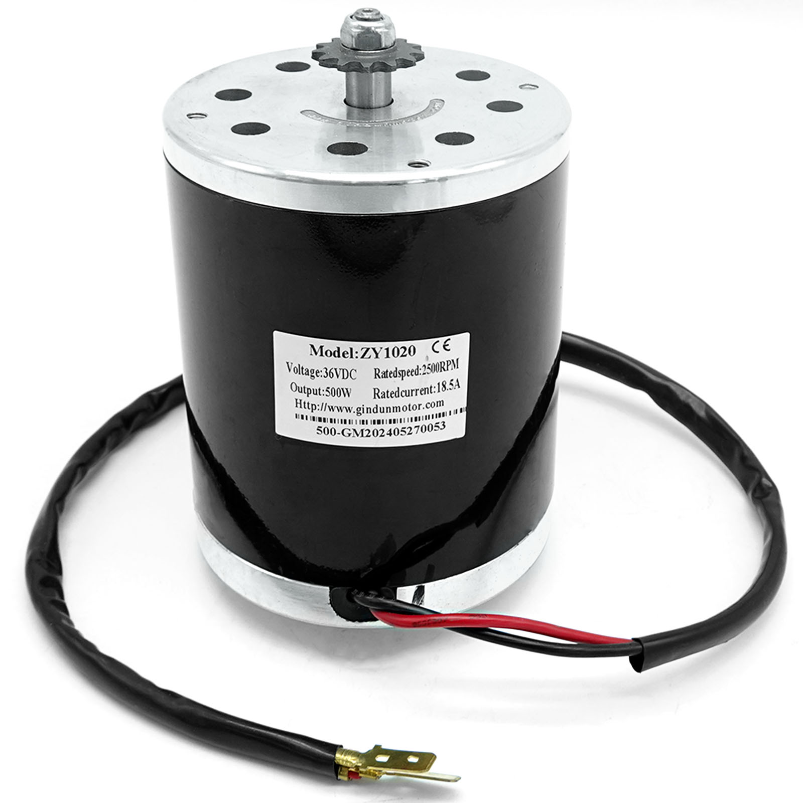 Rolektro Motor, 36V, 500W, Bürstenmotor für BT250/Fun20/Fun20-2/SE