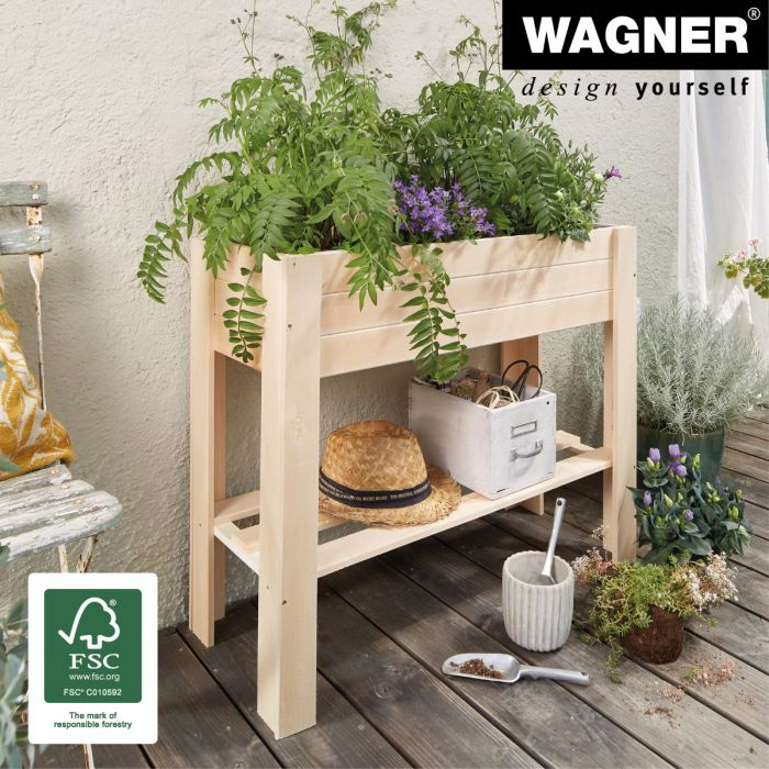 Hochbeet GreenBox Natur 830x700x345 mm