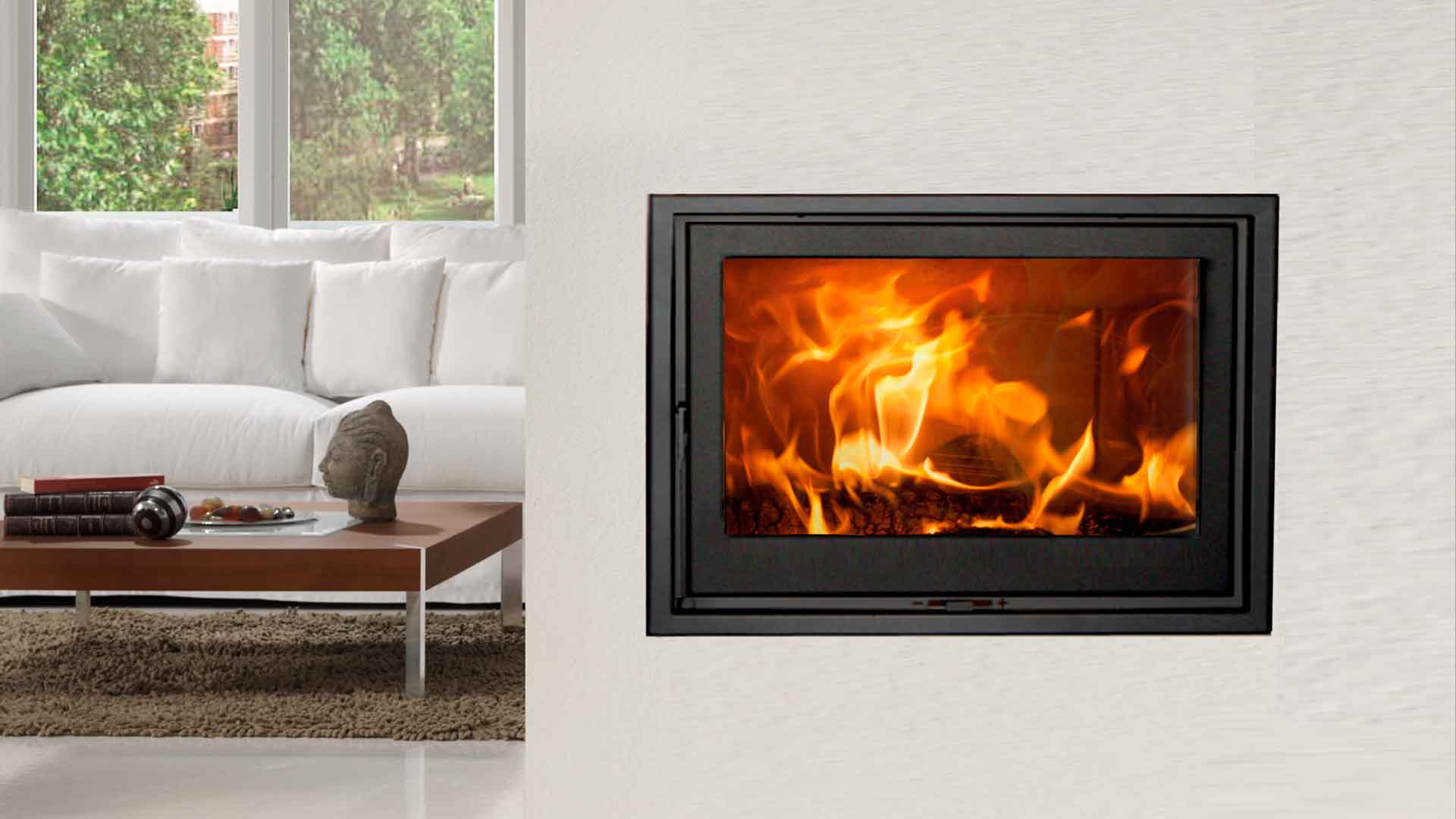 Panadero Kaminofeneinsatz Hogar HB EcoDesing 10 KW