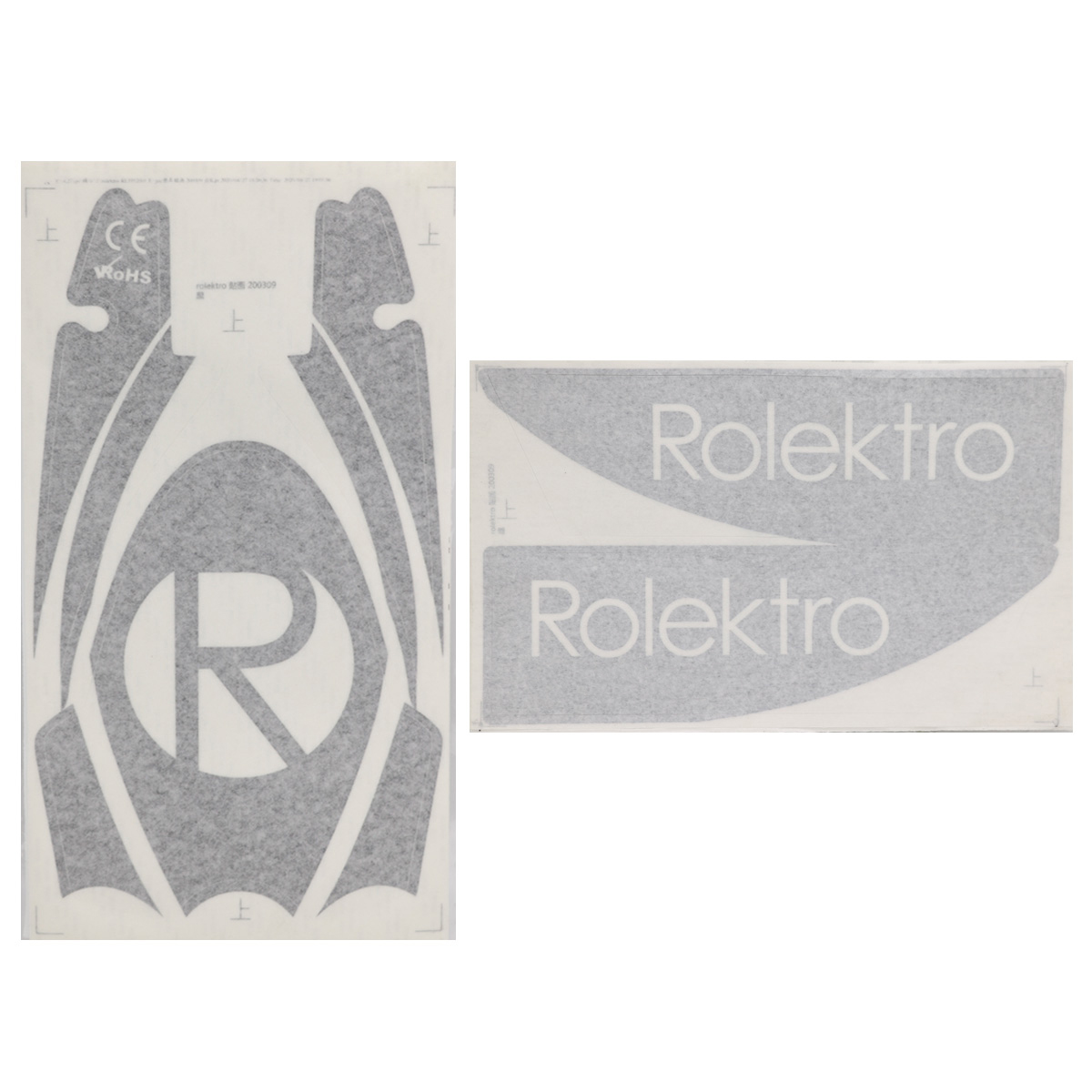 Rolektro Aufkleber Set für E-Joy20 mit Lithiumi Akku, Joy20Li