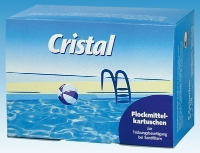 Cristal Wasserpflege Flockmittel Kartuschen 1 kg