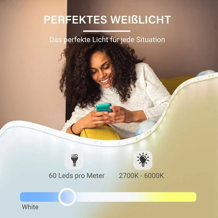 MegaLight LED Stripe 5m Tuya Smart 24W