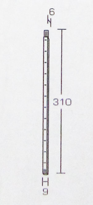 StarLicht Dekoleuchte StarLED Sticks 12 Dioden/Stick 3x0,7W Licht blau