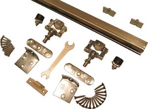 Zimmerschiebetürbeschlag Set 40kg 185cm