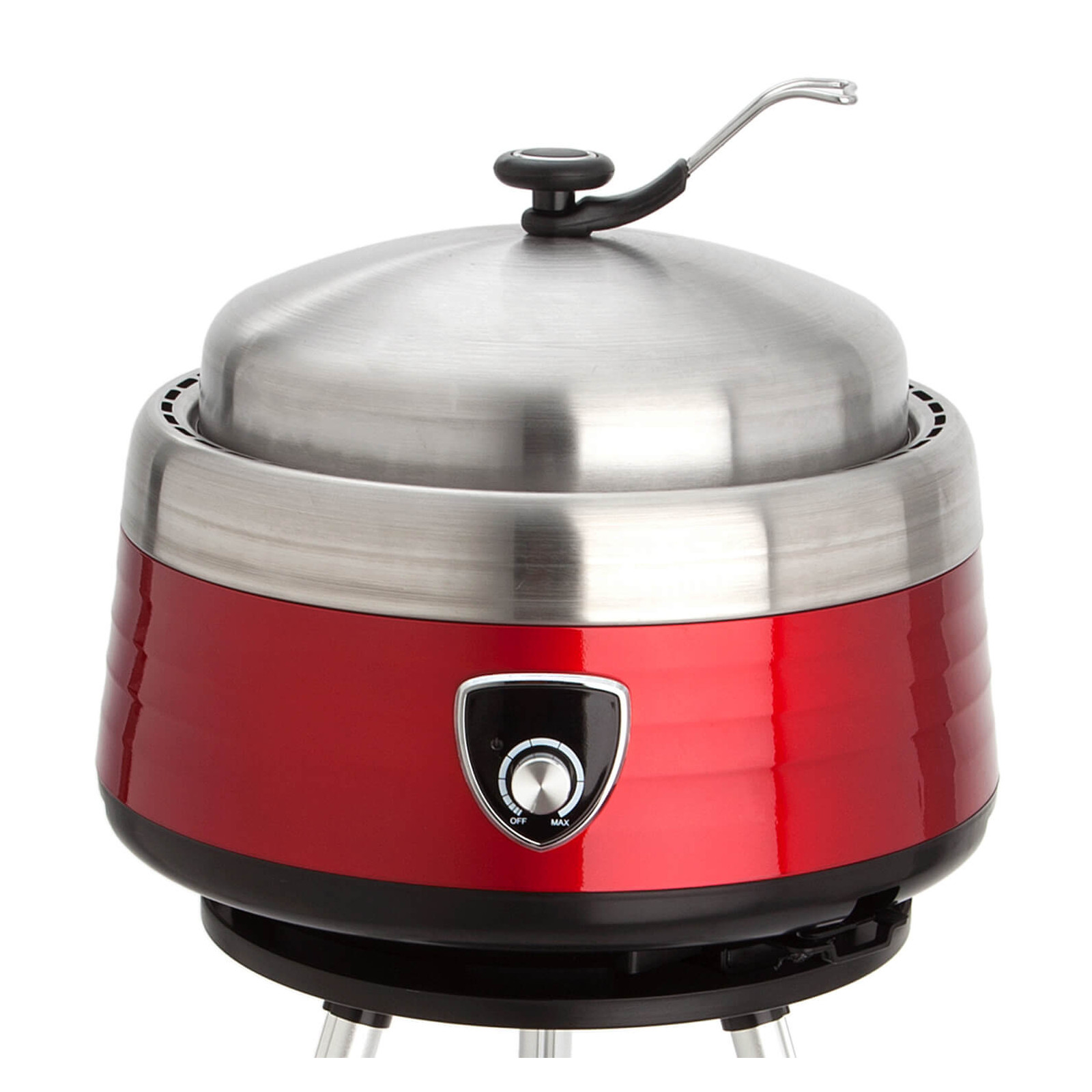 All'Grill® Holzkohlegrill Vulcano rot