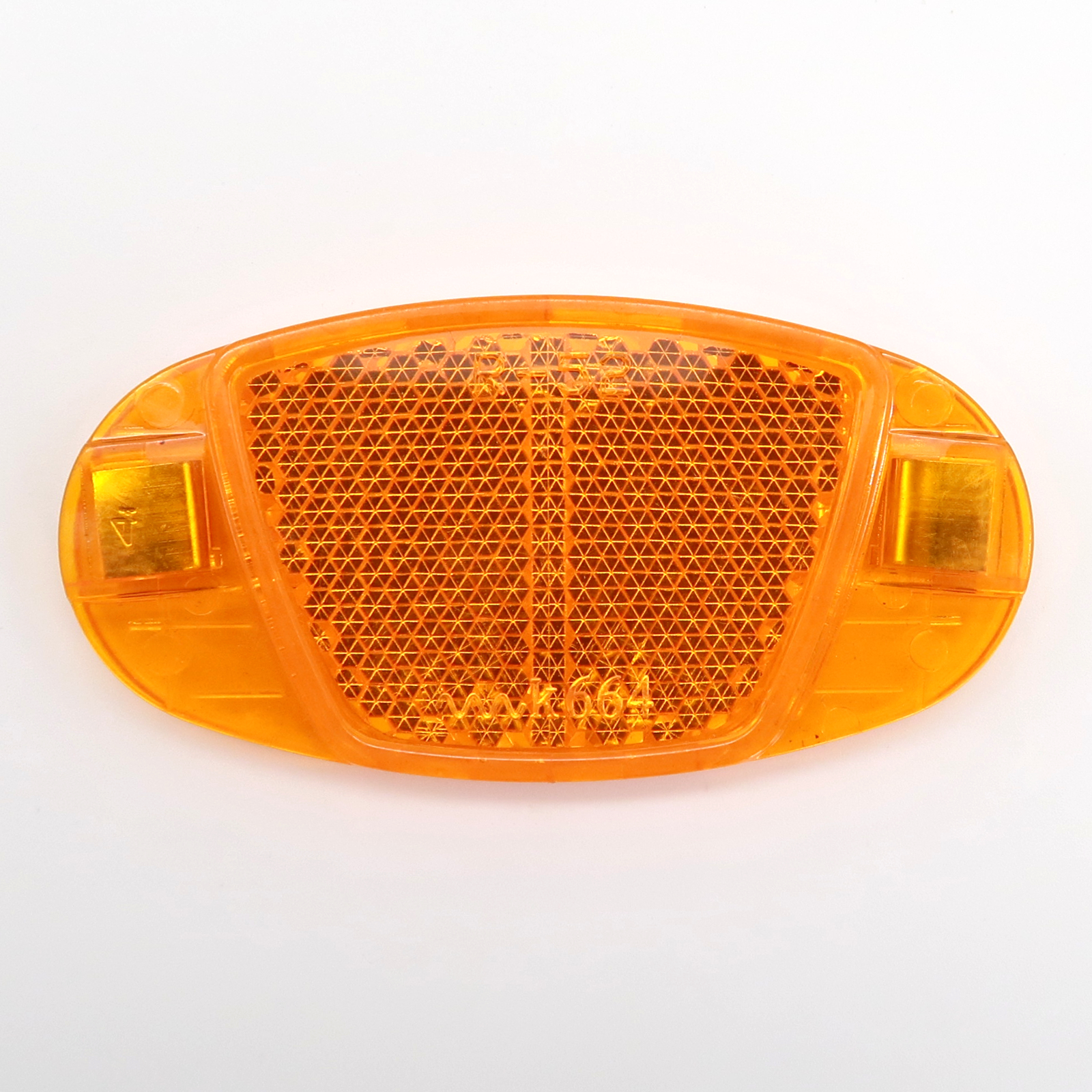 Rolektro Reflektor für Speichen, rund, Orange, 1 Stück für City