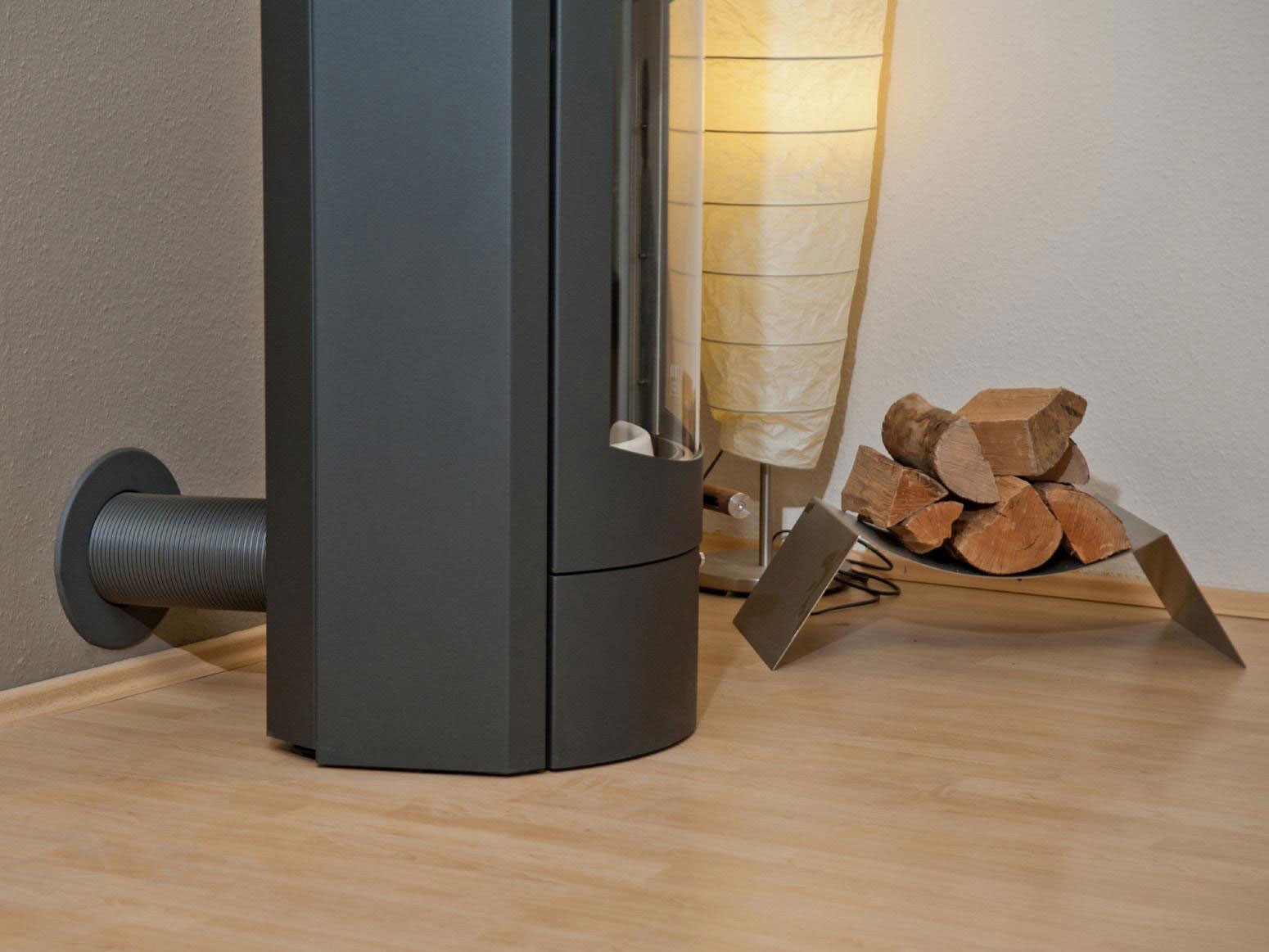 Flexibles Lüftungsrohr aus Aluminium Ø80mm grau