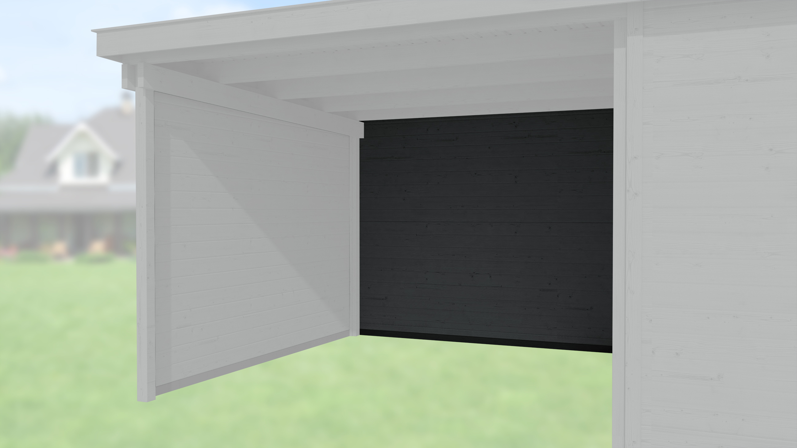 Rückwand für Anbau 295 cm, 21 mm für Typ 126 und 1