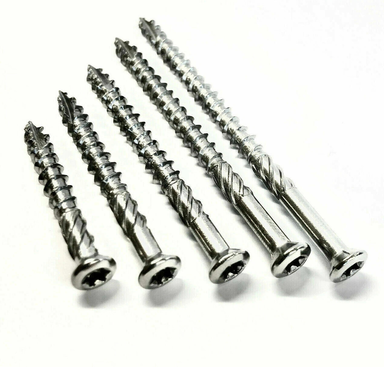 Terrassenschrauben Edelstahl C1 Torx 5x60 TX25 100 Stück