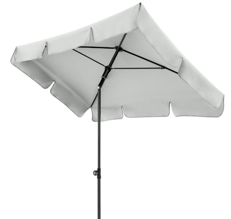 Doppler Sonnenschirm GS Sunline Waterproof Neo D827 hellgrau 185x120cm