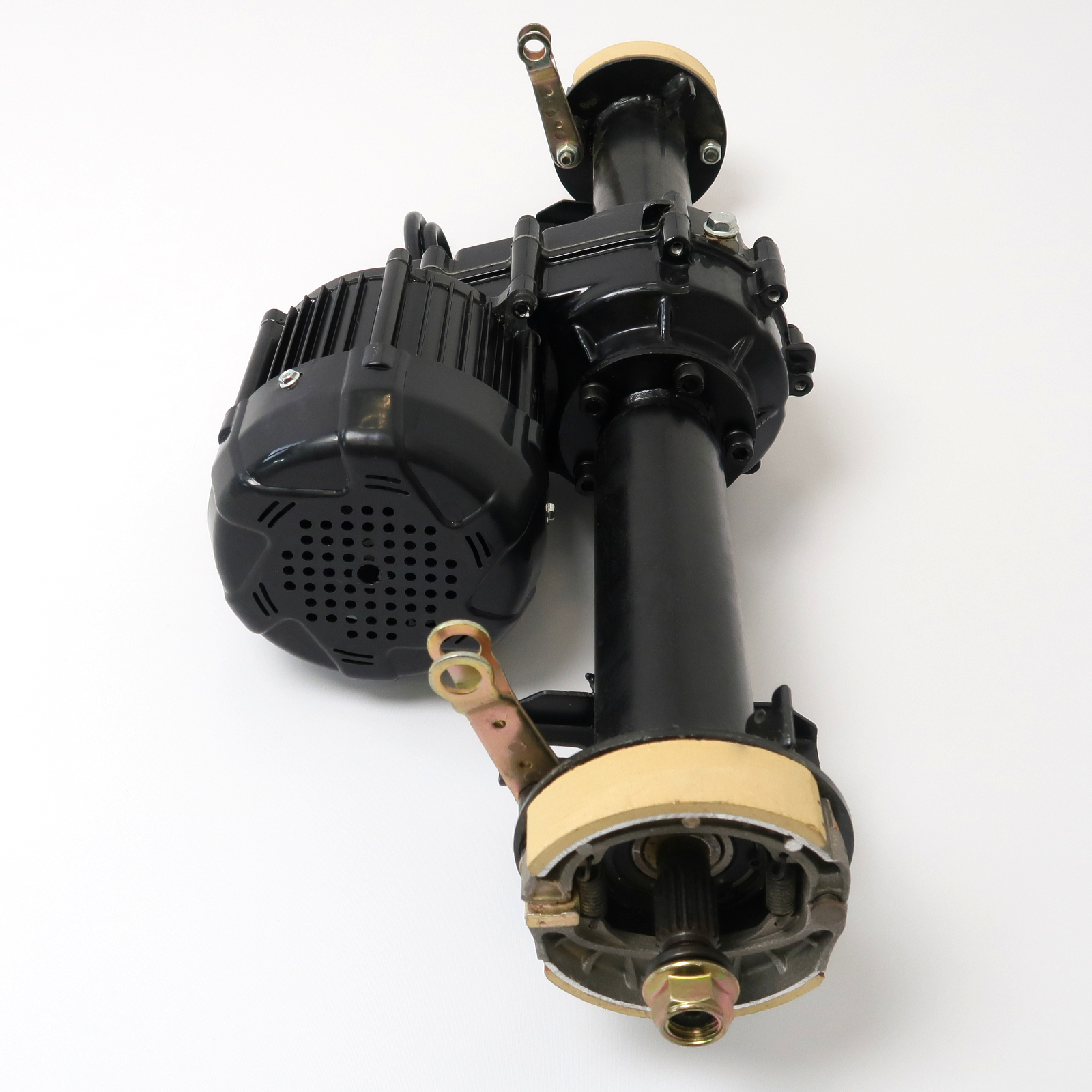 Rolektro Motor, 60V, 1000W mit Getriebe und Achsen für Carrier25V2/V3