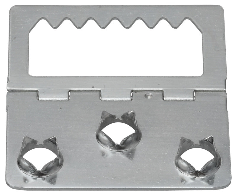 Bilderaufhänger mit Scharnier 30 × 20 mm, Stahl schwarz