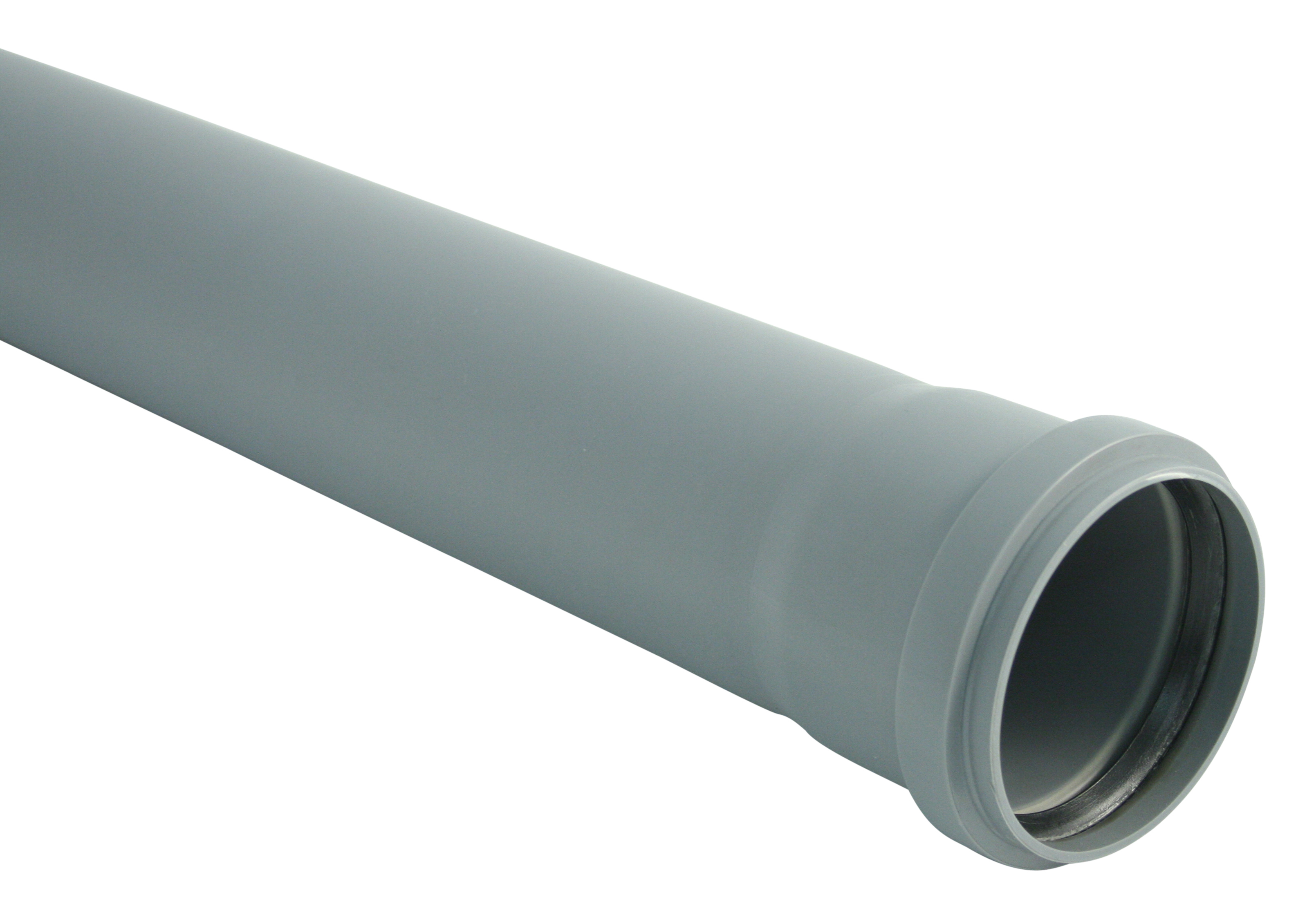MARLEY HTEM Rohr mit Steckmuffe DN110 Länge 0,25m