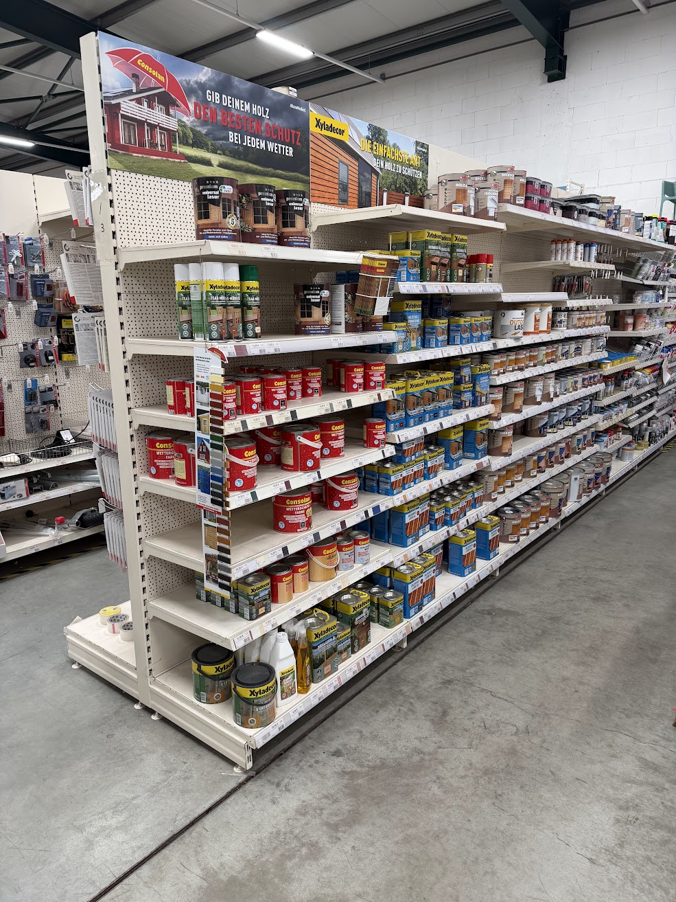 Tegometall Wandregal, Anbauregal, Gondelregal Juraweiß