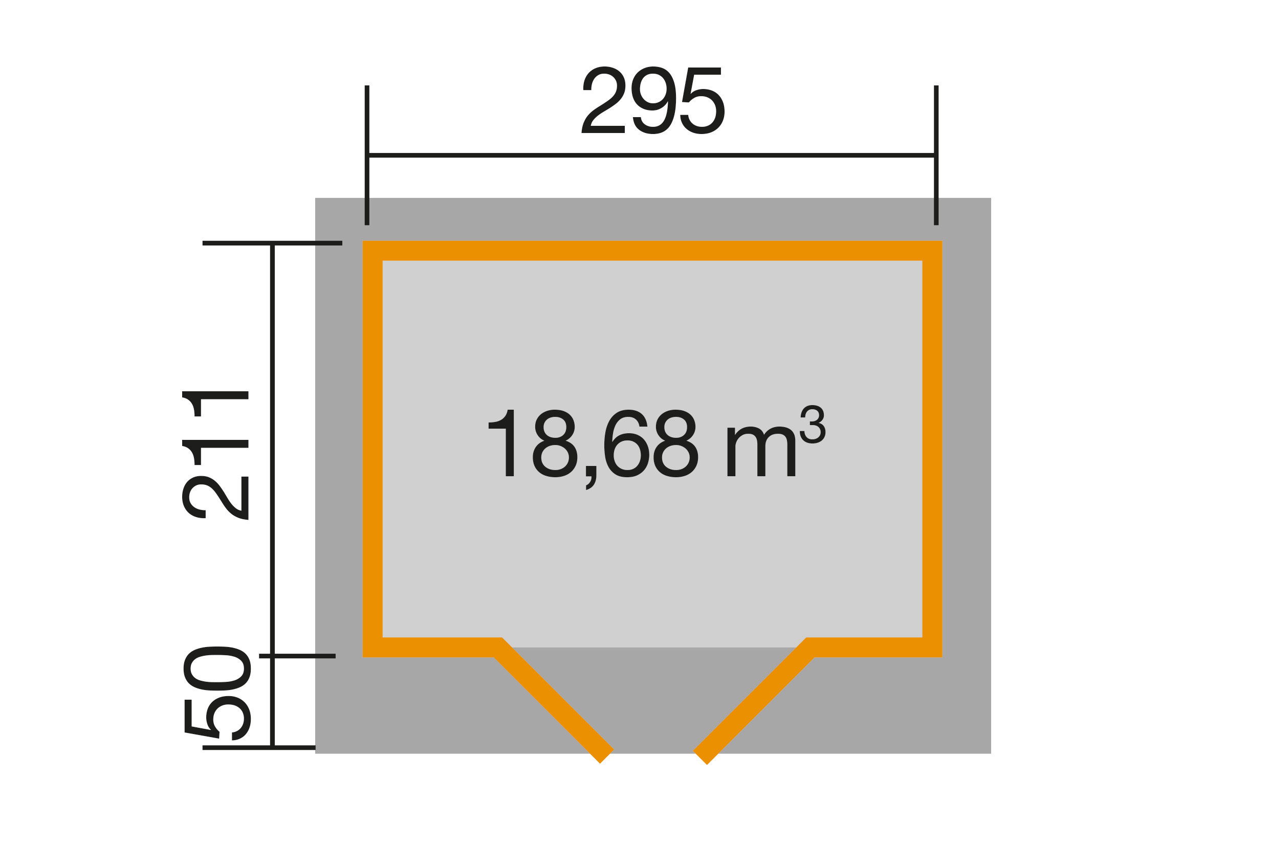 weka Komfort Designhaus 126 Plus Gr.1 schwedenrot
