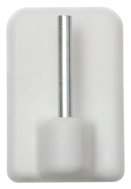 Vitragenhaken selbstklebend, Kunststoff braun, 24 mm, 4 Stück