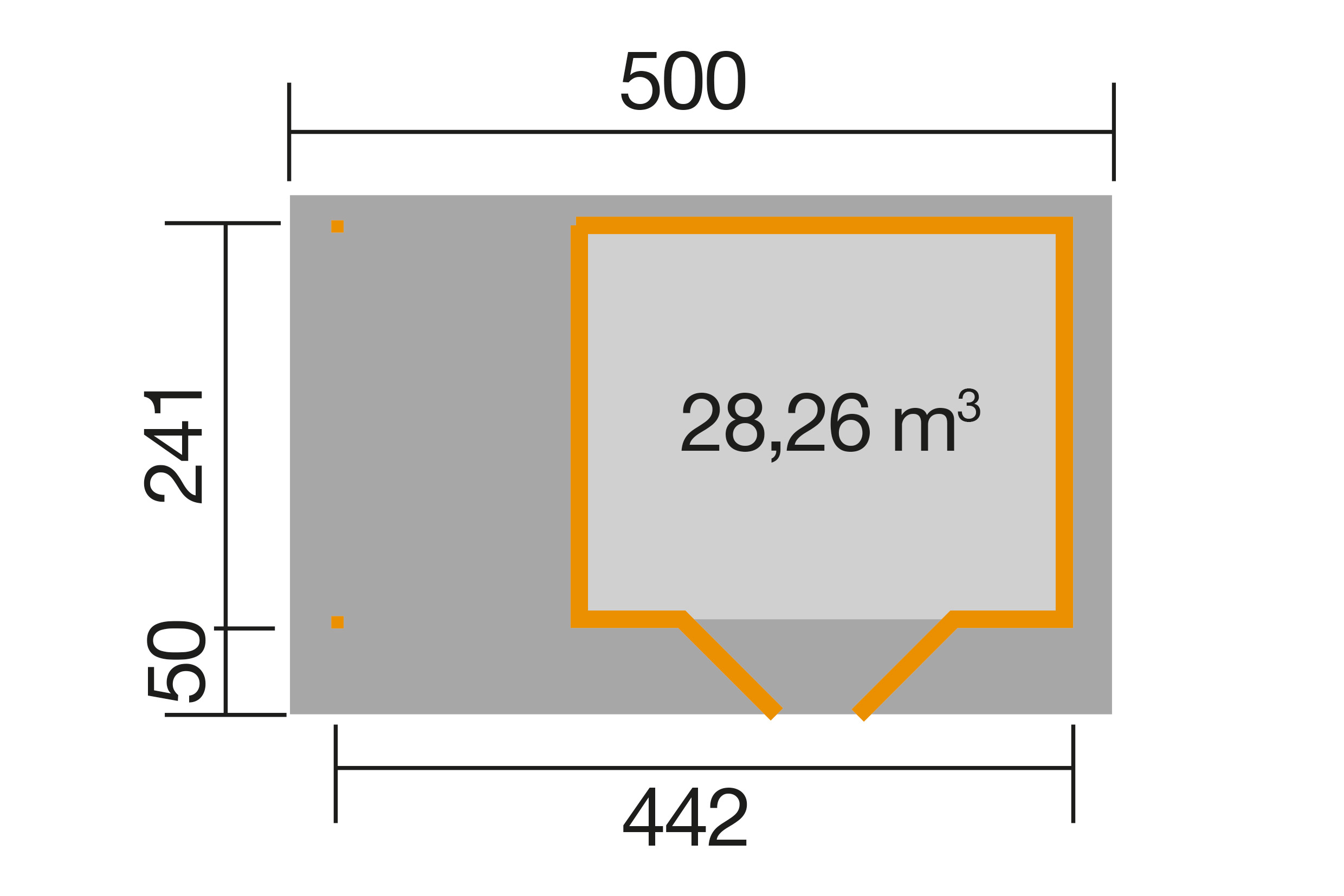 weka Designhaus 126 A Gr.1, natur, 28 mm, DT, Anba