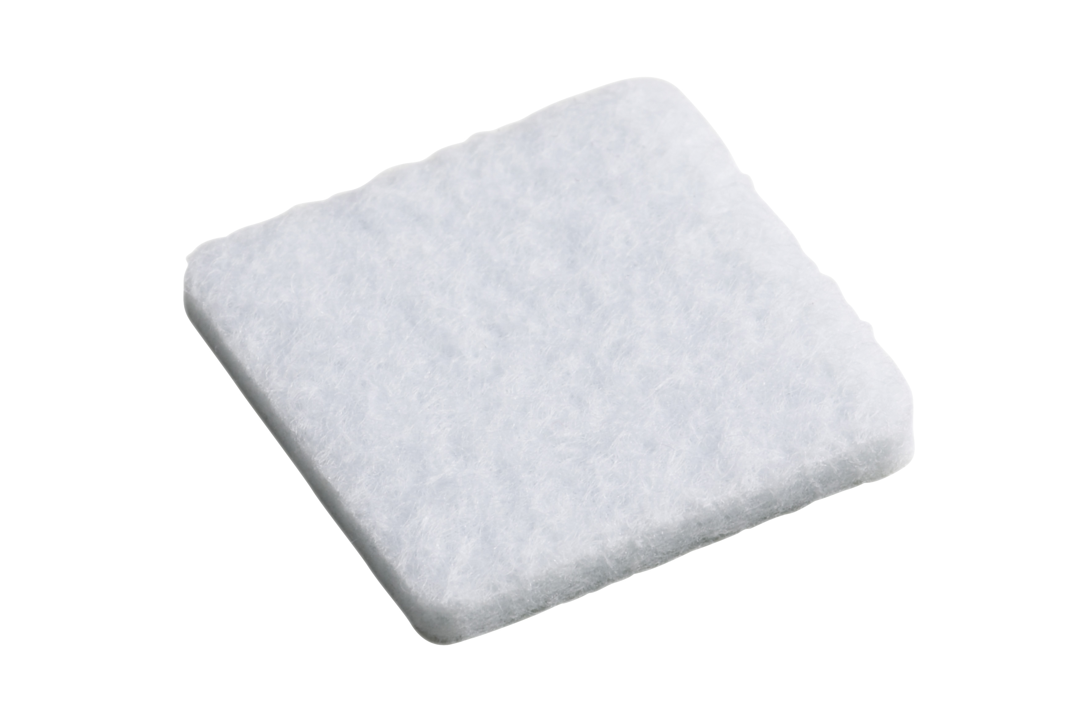Filzgleiter selbstklebend 22 × 22 mm, weiß, 16 Stück