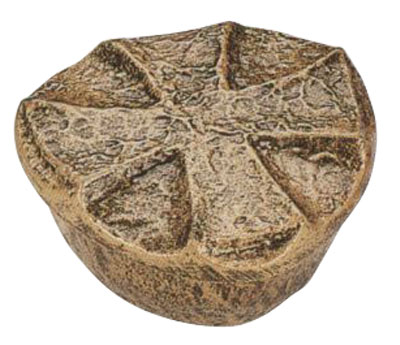 Weihwasserbecken bronzefarbig 12 x 12 x 5,5 cm