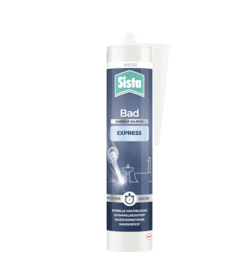 Sista Bad Express Silikon  weiss 280 ml