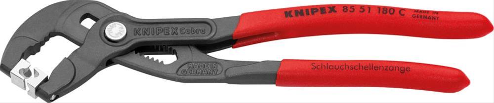 Schlauchschellenzange 180mm m.Kst.Griff Knipex