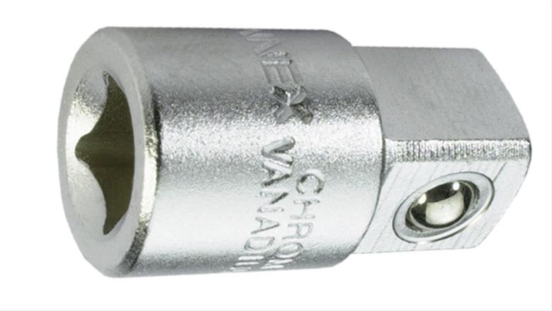 Adapter 1/4" 4kt. I. x 3/8" 4kt. A.