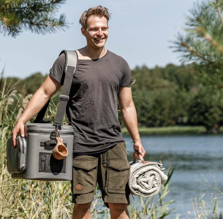 PETROMAX® Kühltasche 22 Liter grau