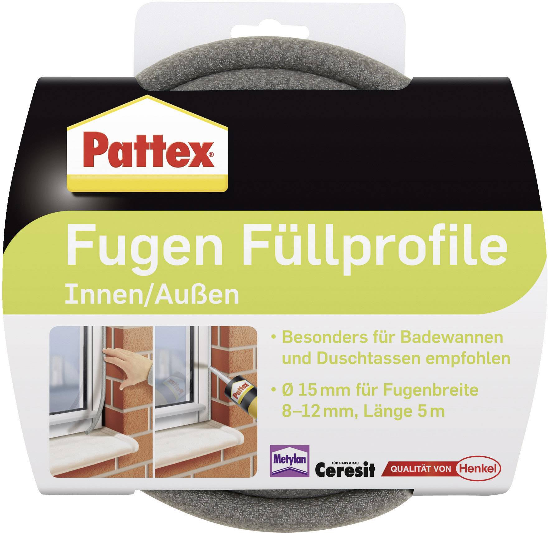 Pattex Fugenfüllprofil 15mm x 5m