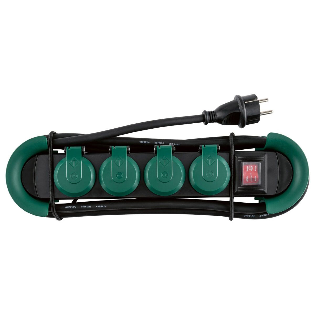 Steckdosenleiste Outdoor IP44 4-fach