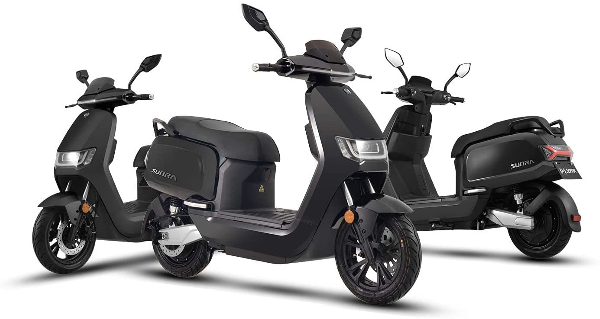 Elektroroller 80KM h Speedy 2.0 125er Elektro-Roller schwarz