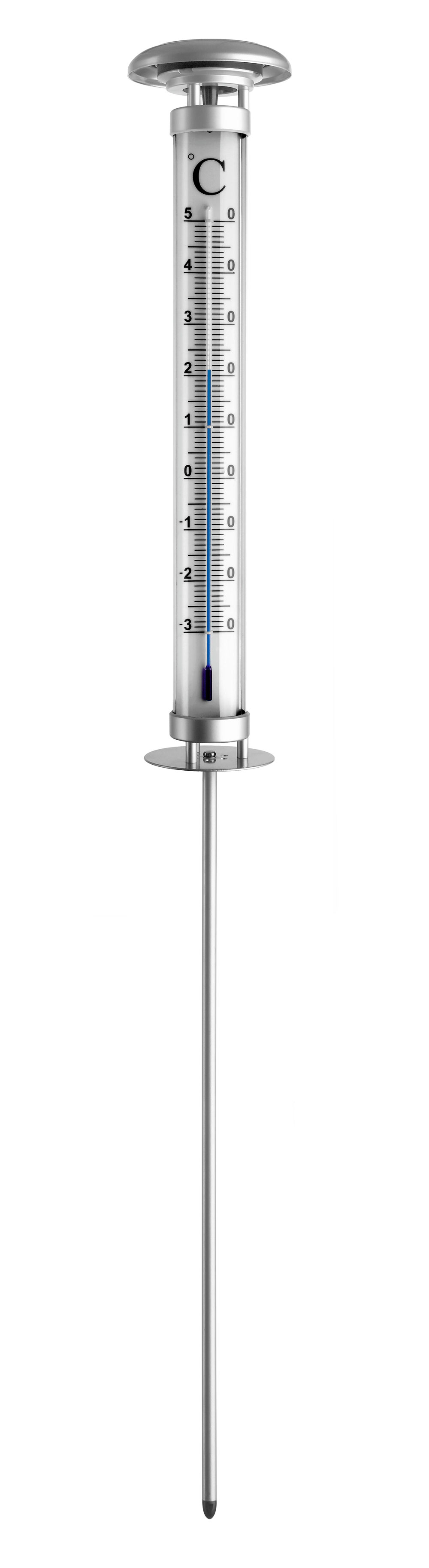 Gartenthermometer / Bodenthermometer Solino FS-TFA mit Solarlicht