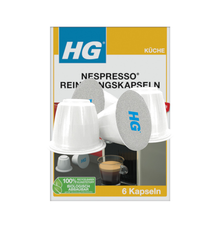 HG Reiningunskapseln für Nespresso® Maschinen