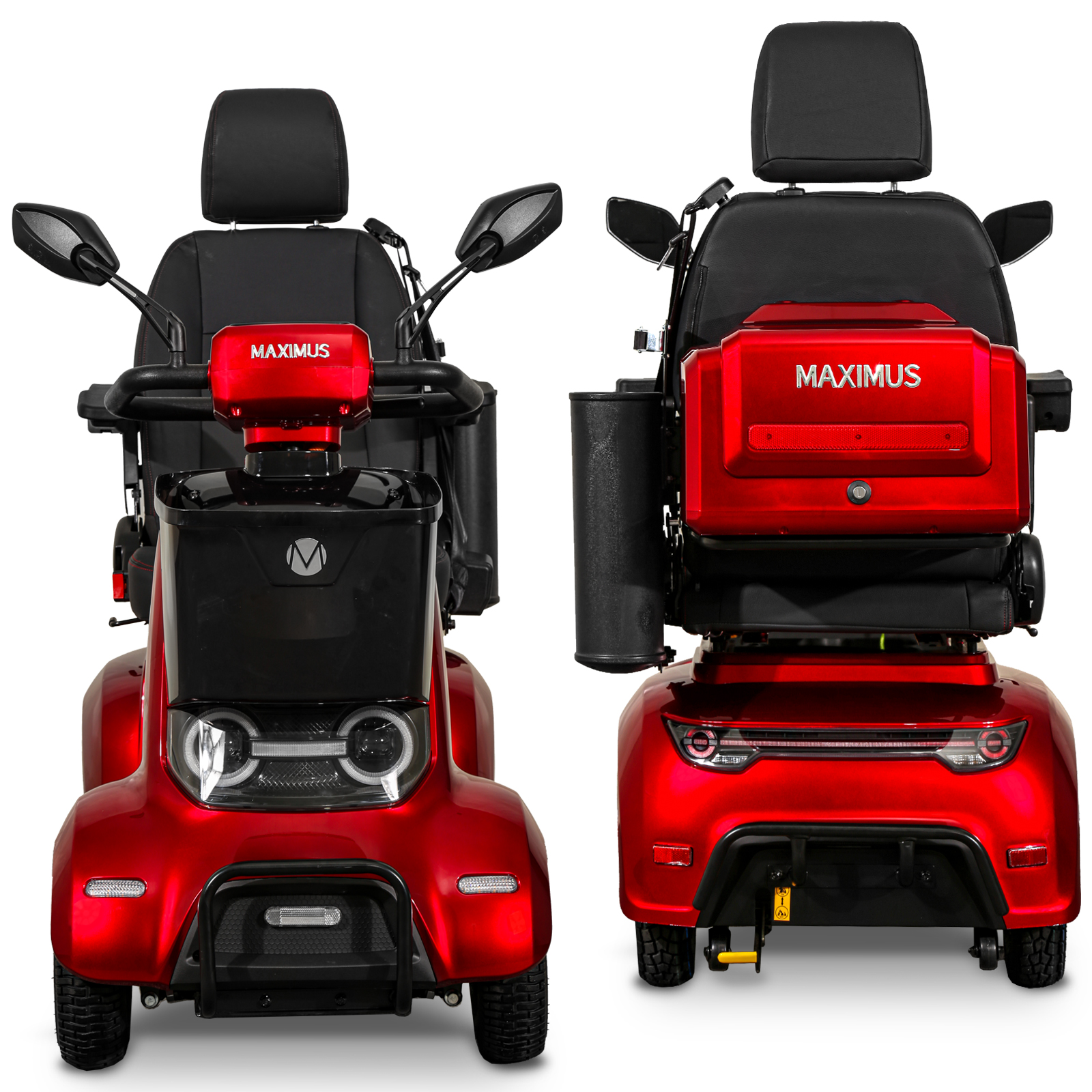 Rolektro Maximus MX4-6 Li, Rot, 6 km/h