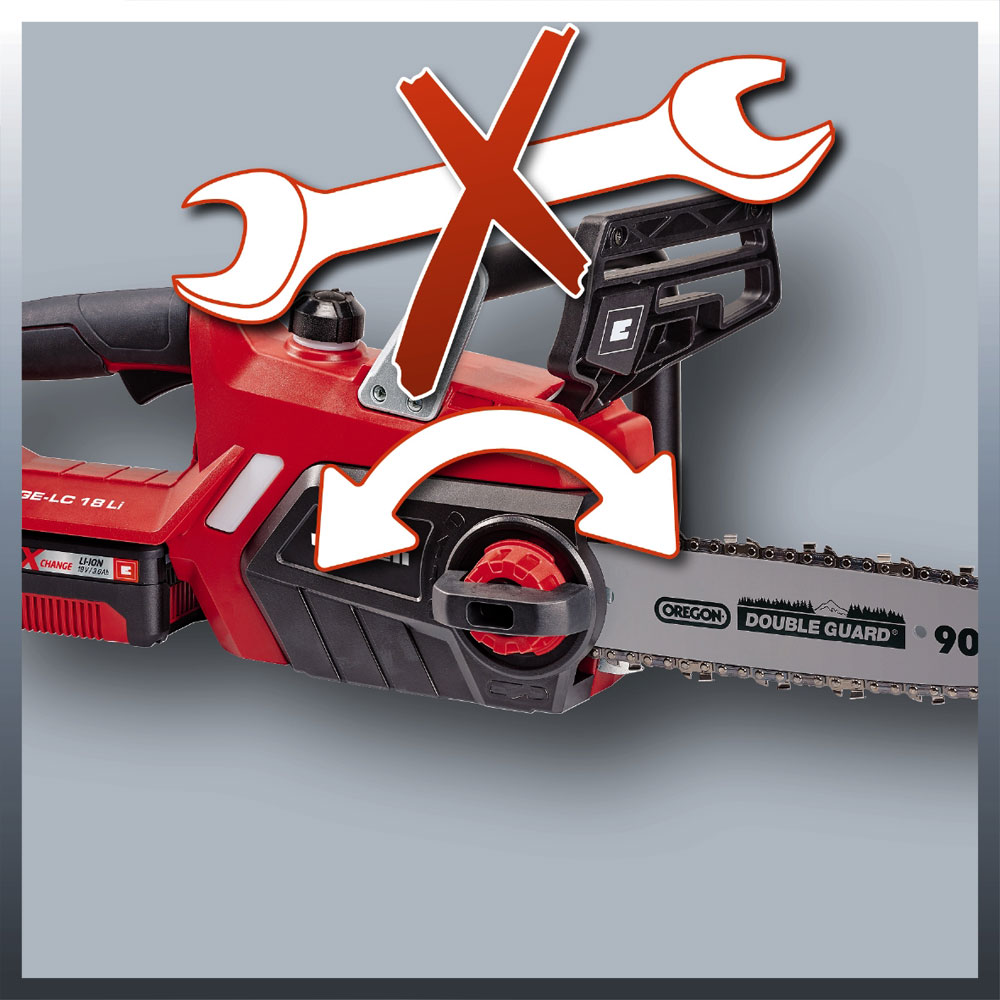 Einhell Akku Kettensäge GE-LC 18 Li Kit Schnittlänge 23cm