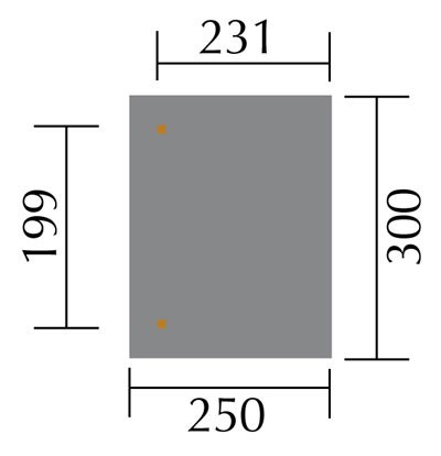 weka Terrassenüberdachung 671 Gr.1
