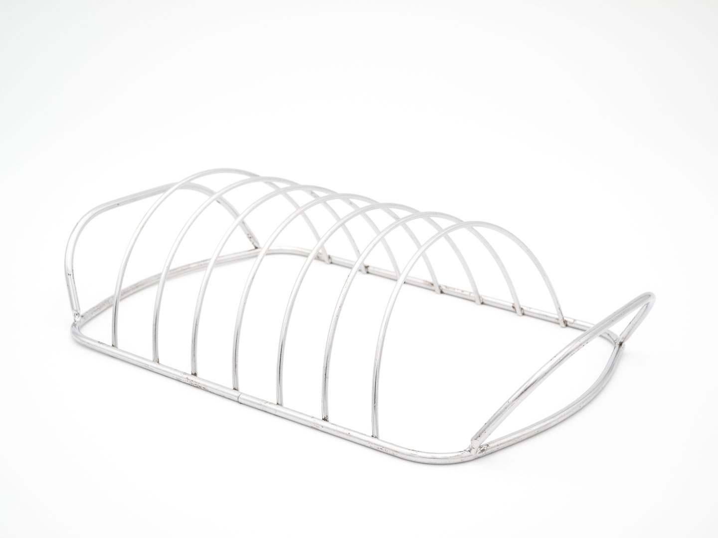 All'Grill® Spareribs Halter aus Edelstahl 29,6x18x7cm