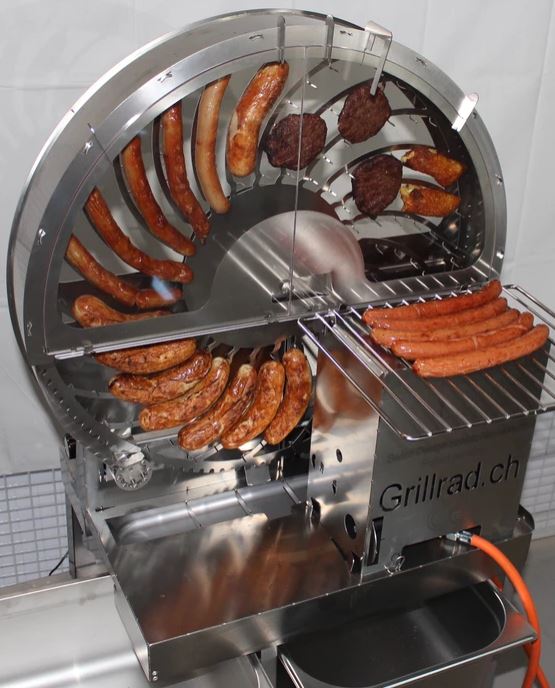Grillrad Wurstrad Wurstgriller Schweiz