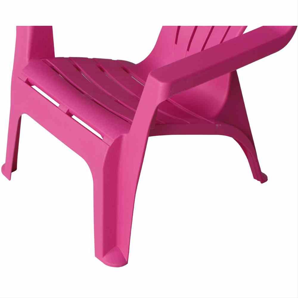 Kinder Gartenstuhl / Kinder Deckchair stapelbar pink