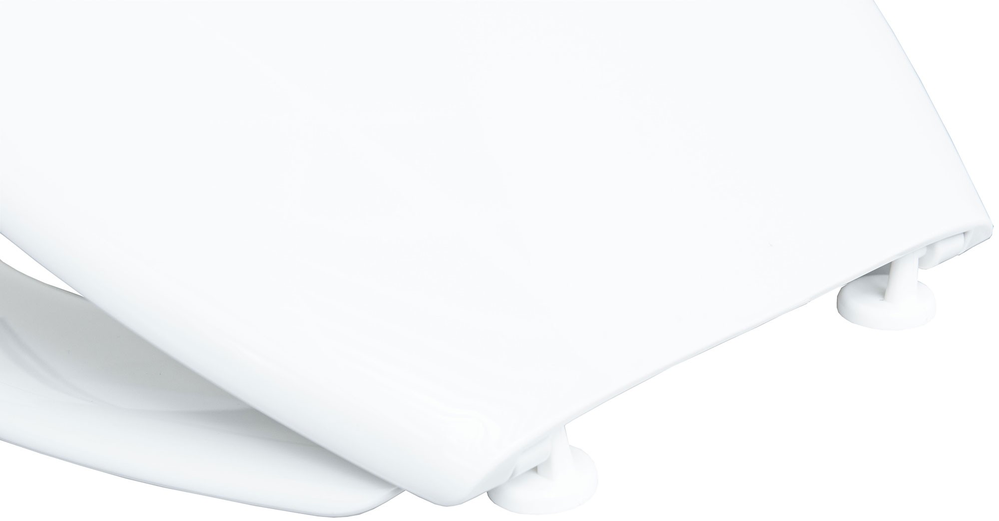 Cornat WC-Sitz / Toilettendeckel Palu Thermoplast weiß